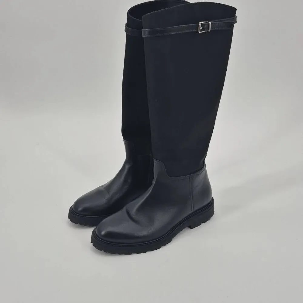 La Canadienne Quintin Black Riding Boots Size 8